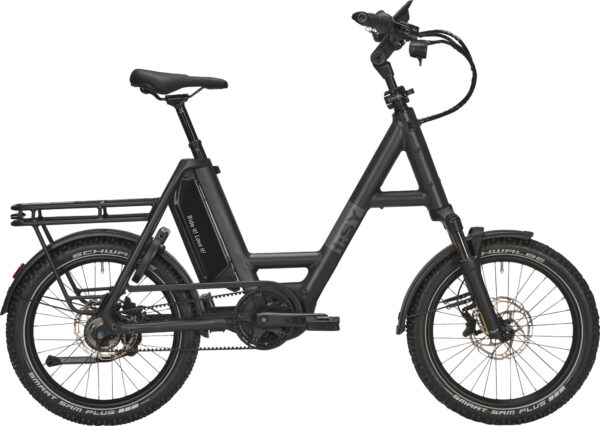 i:SY E5 ZR F CX Adventure (800 Wh), 5 Gang Nabenschaltung, Unisexfahrrad, Kompakt, Modell 2025, 20 Zoll 47 cm pepper black