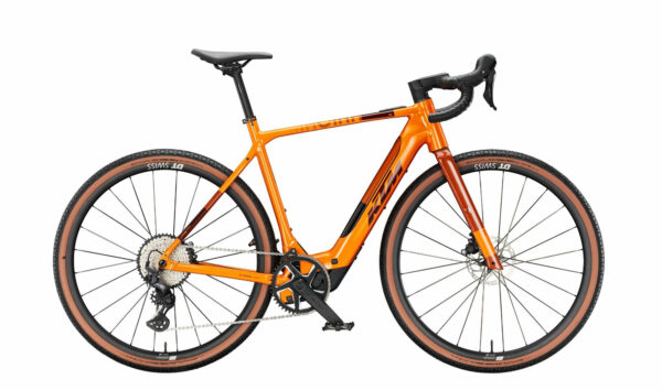 KTM MACINA GRAVELATOR SX 10 FRESH ORANGE (DARK ORANGE) 28" 400 Wh Diamant