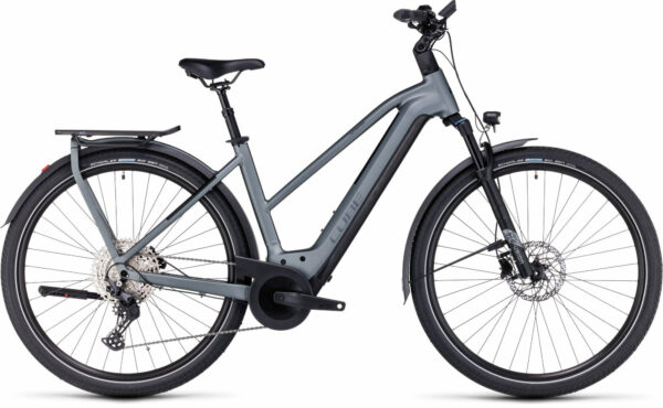 Cube Kathmandu Hybrid Pro 750 flashgrey´n´metal 28" 750 Wh Trapez