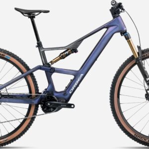 Orbea Rise SL M10 630W - 2025 - Tanzanite Carbon View - Carbon Raw | L