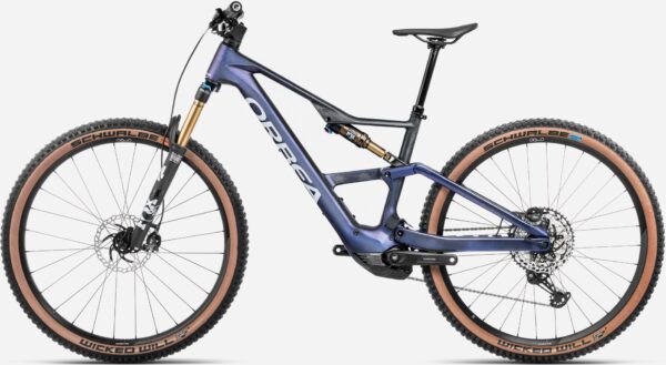 Orbea Rise SL M10 630W - 2025 - Tanzanite Carbon View - Carbon Raw | M – Bild 2