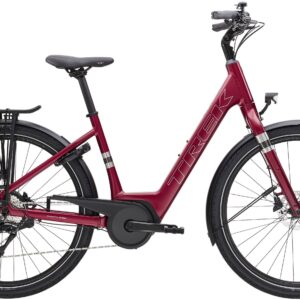 Trek Verve+ 1 Lowstep - 2025 - Matte Rage Red | M
