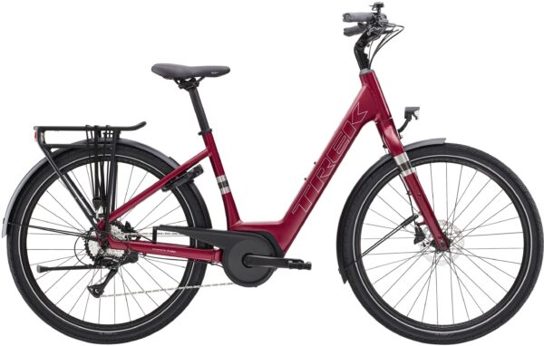 Trek Verve+ 1 Lowstep - 2025 - Matte Rage Red | L