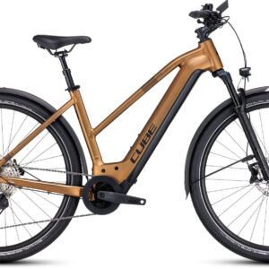 Cube Nuride Hybrid EXC 750 Allroad caramel´n´black 28" 750 Wh Trapez