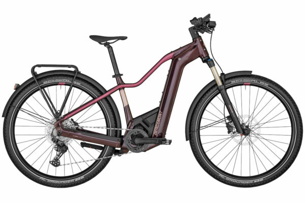 Bergamont E-Revox Premium Pro FMN EQ aubergine red (shiny) 29" 750 Wh Diamant