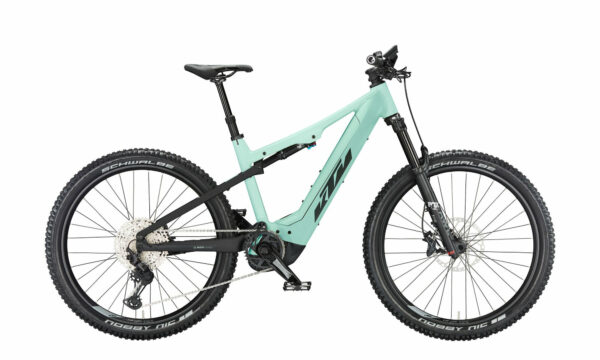 KTM MACINA LYCAN 771 GLORIOUS pale mint matt (black+white) 27,5" 750 Wh Diamant