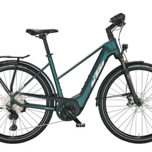 KTM MACINA SPORT 710 greenpurple-flip matt (silver+blue) 2022 28" 750 Wh Trapez