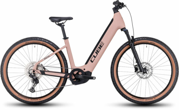 Cube Reaction Hybrid Pro 625 blushrose´n´silver 27,5" 625 Wh Wave