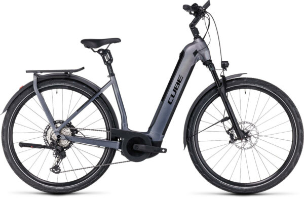 Cube Kathmandu Hybrid SLT 750 prizmsilver´n´grey 28" 750 Wh Wave