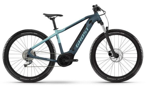 Ghost E-Teru Essential dark grey/met. light blue-glossy 29" 500 Wh Diamant