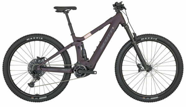 Scott Contessa Strike eRIDE 920 Burgundy Purple 29" 625 Wh Diamant