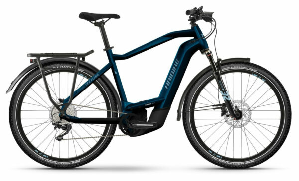 Haibike Trekking 8 gloss royal blue/metallic silver 2023 27,5" 750 Wh Diamant