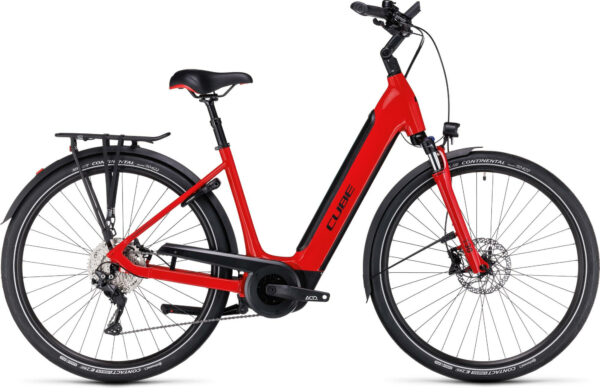 Cube Supreme Sport Hybrid Pro 625 red´n´black 2024 28" 625 Wh Wave