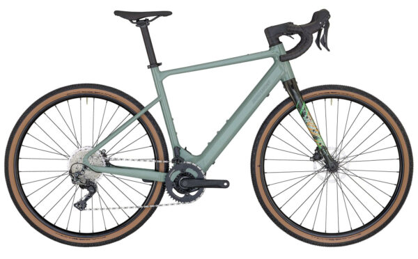 Bergamont E-Grandurance 7 shiny rainy green 2025 28" 360 Wh Diamant