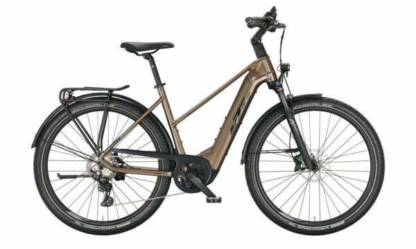 KTM MACINA GRAN 710 oak (black+orange) 2022 29" 750 Wh Trapez