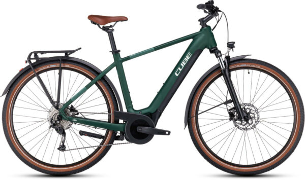 Cube Touring Hybrid ONE 625 darkgreen´n´green 28" 625 Wh Diamant