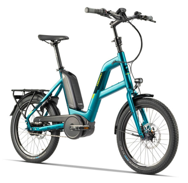 Trenoli BRENTA COMPACT Performance turquoise matt 20" 500 Wh Wave