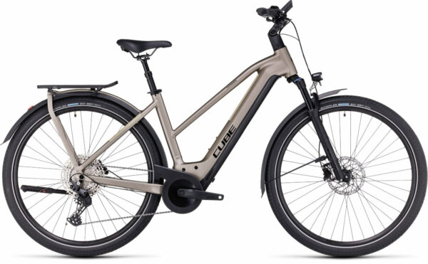 Cube Kathmandu Hybrid Pro 750 flashstone´n´black 2024 28" 750 Wh Trapez