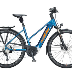 KTM MACINA TOUR P510 Denim ( Orange White ) 29" 500 Wh Trapez
