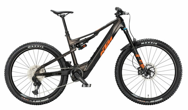 KTM MACINA KAPOHO MASTER MARS BLACK MATT (ORANGE) 2025 29"/27,5" 800 Wh Diamant