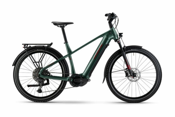 Haibike TREKKING 5 olive/red glänzend 2025 27,5" 720 Wh Diamant