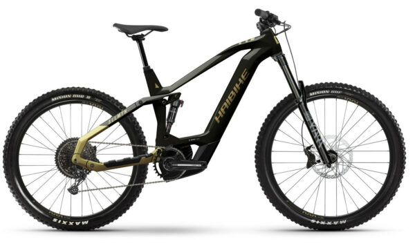 Haibike AllMtn CF 8 black/gold-gloss 2023 29"/27,5" 750 Wh Diamant