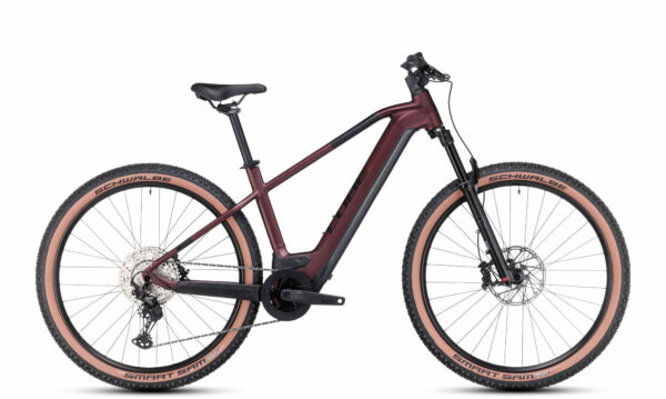 Cube Reaction Hybrid SLX 750 rubyred´n´black 2023 27,5" 750 Wh Diamant
