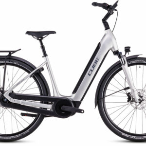 Cube Supreme RT Hybrid Comfort EXC 500 sleekgrey´n´lunar 28" 500 Wh Wave