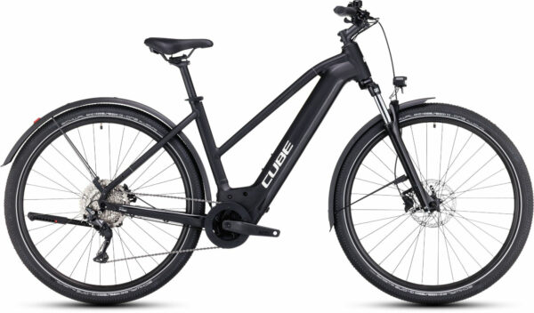 Cube Nuride Hybrid Pro 625 Allroad black´n´metal 28" 625 Wh Trapez