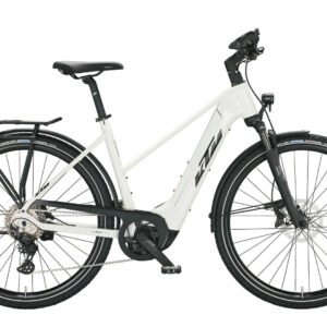 KTM MACINA SPORT 720 metallic white (black+orange) 2022 28" 750 Wh Trapez