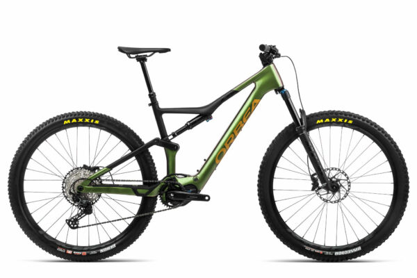 Orbea RISE M20 Chameleon Goblin Green (Gloss)-Black (Matt) 29" 360 Wh Diamant