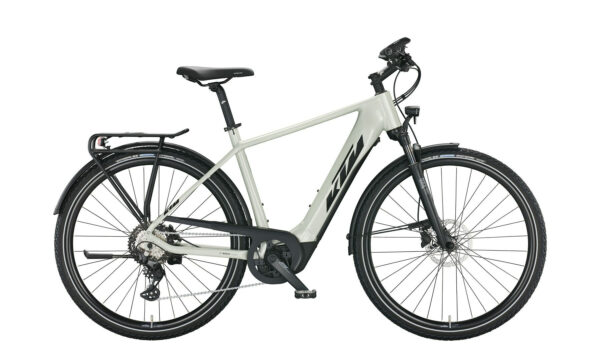 KTM MACINA SPORT 630 dew silver (black+orange) 28" 625 Wh Diamant
