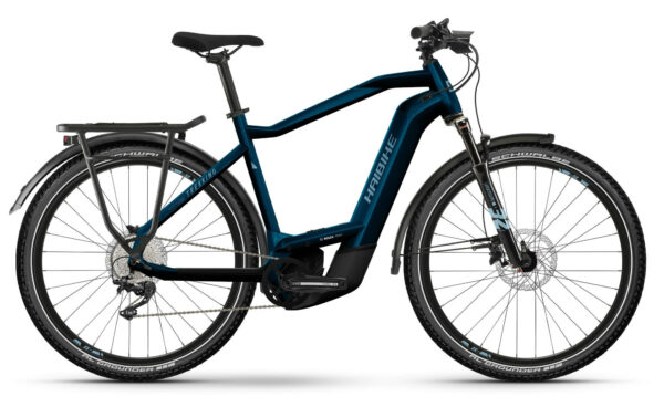 Haibike Trekking 8 gloss royal blue metallic silver 2024 27,5" 750 Wh Diamant