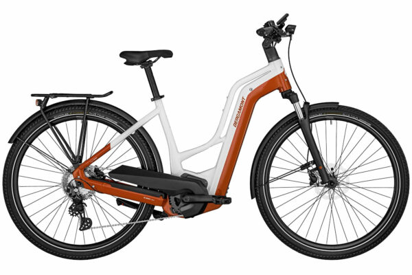 Bergamont E-Horizon Edition LTD Amsterdam shiny white/orange 28" 750 Wh Wave