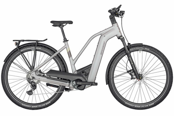 Bergamont E-Horizon SUV 6 Lady matt dream silver 28" 625 Wh Trapez