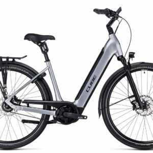 Cube Supreme Hybrid SLX 625 polarsilver´n´black 2023 28" 625 Wh Wave