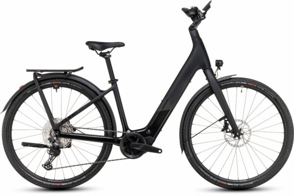 Cube Kathmandu Hybrid C:62 SLX 400X carbon and black 2025 28" 400 Wh Wave