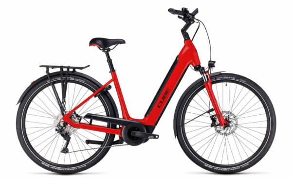Cube Supreme Sport Hybrid Pro 625 red´n´black 2023 28" 625 Wh Wave