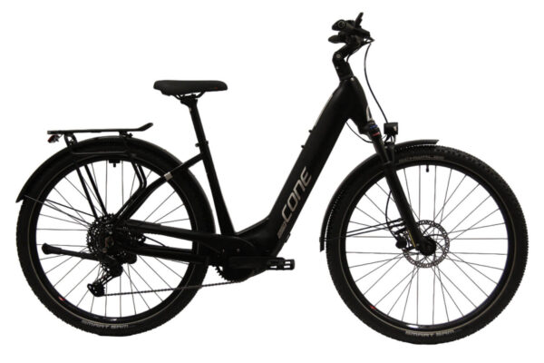 CONE eSUV IN 3.0 Wave 625Wh Grau/Schwarz Tiefeinsteiger 55 cm