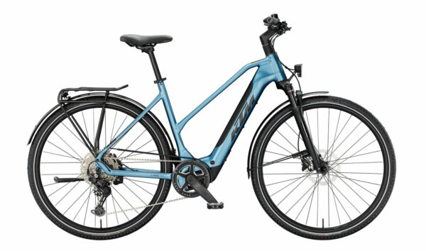 KTM MACINA SPORT SX 20 STEEL BLUE MATT (BLACK) 28" 400 Wh Trapez