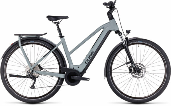 Cube Kathmandu Hybrid ONE 750 swampgrey´n´black 28" 750 Wh Trapez
