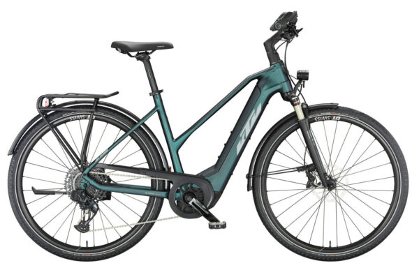 KTM MACINA SPORT 710 green purple flip matt (silver+blue) 28" 750 Wh Trapez