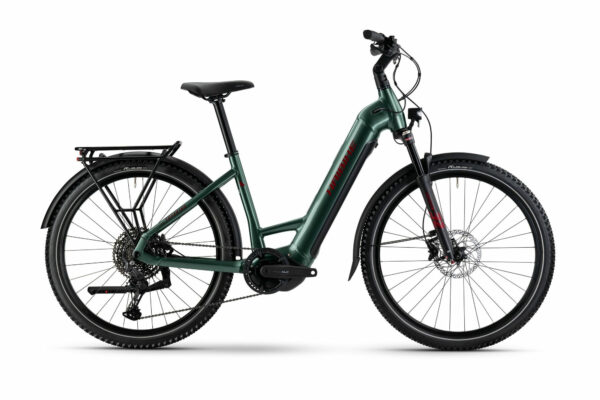 Haibike TREKKING 5 olive/red glänzend 2025 27,5" 720 Wh Wave