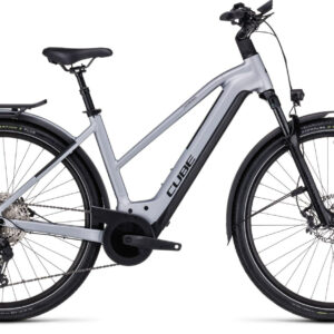 Cube Kathmandu Hybrid SLX 750 polarsilver´n´black 2024 28" 750 Wh Trapez