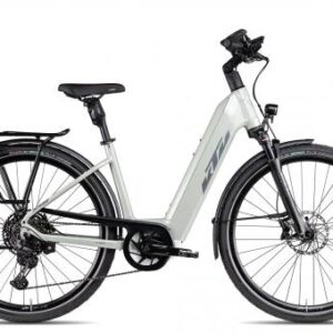 KTM Macina Style LTD Pro Wave 2024 | dew silver/grey orange | 46 cm | E-Trekkingräder