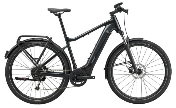 Giant Explore E+ 2 GTS Gunmetal Black/Black Gloss-Matt 28" 625 Wh Diamant