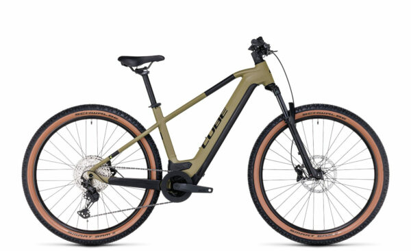 Cube Reaction Hybrid Race 750 olive´n´green 29" 750 Wh Diamant