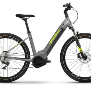 Haibike Trekking 6 Cross gloss grey/neon 27,5" 630 Wh Wave