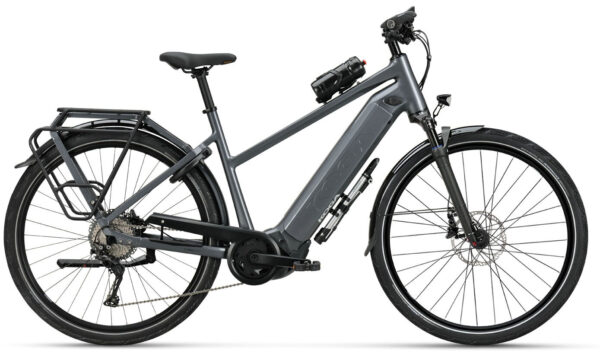 Koga E-WorldTraveller Suspension Mixed Graphite High Gloss 28" 750 Wh Trapez