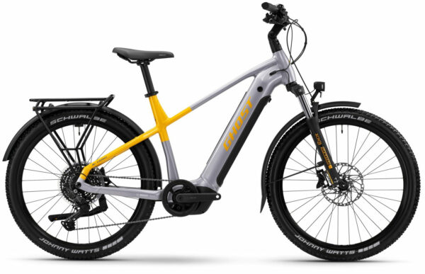 Ghost E-Teru Universal EQ shadow gray/dazzling mango-glossy 27,5" 600 Wh Diamant